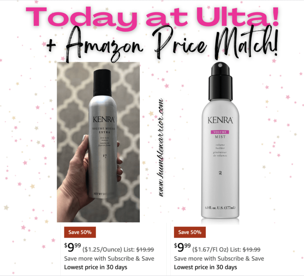 Kenra Beauty at Ulta & Amazon!